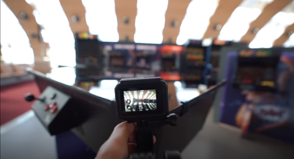 possible to use a gopro inside the airport